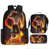 One Piece Luffy One Piece Schultasche Sauron Rucksack Schüler Nautischer König Rucksack Umhängetasche Federmäppchen Set