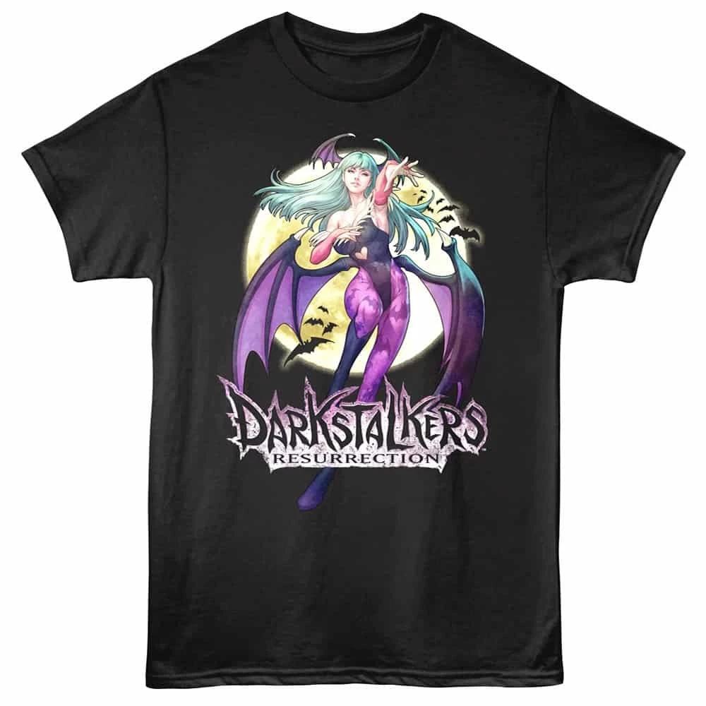 Мужская футболка Darkstalkers Resurrection Morrigan Bats XL