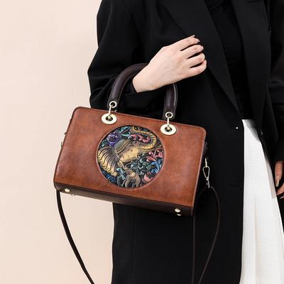 Large Capacity Women's Leather Bag 3 Layers Crossbody Sac Messenger Totes Luxury Designer High Quality