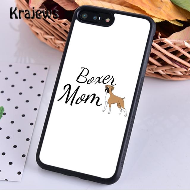 Cute Boxer Dog For iPhone 17 Air 16 Phone Case Cover 15 14 Plus 12 13 Pro Max Coque Shell Fundas