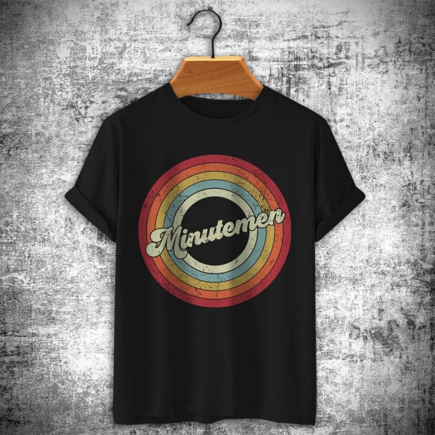 Rock Band Minutemen T-Shirt D S чёрный