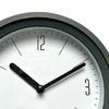 Fashionable Love Letter Plastic Bedroom Desk Clock with Quiet Operate Battery Operated No Ticking Bedside Table Clock