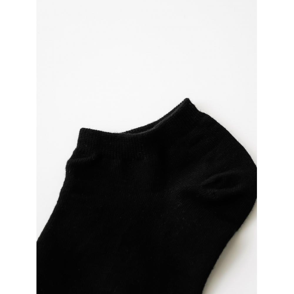 DaiSo Kikiya Skarpety Damskie Wzmocnione Palce Sneakersy Czarne