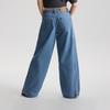 Lee Women's Slouchy Ultra Loose Wide Leg Jeans