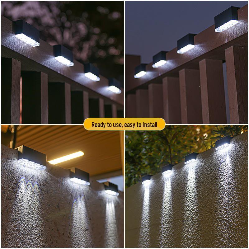 Waterproof Solar LED Outdoor Step and Wall Light