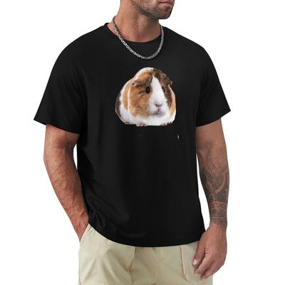 Cute Guinea Pig Tshirt Work Style Casual Tshirt