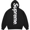 Supreme Kapuzenpullover mit Satin-Applikation Schwarz