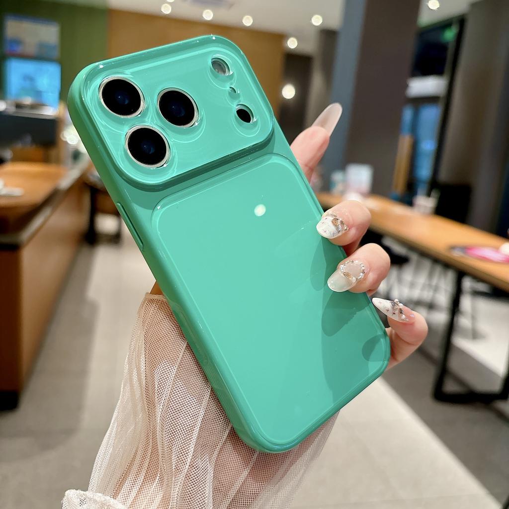 ins solid color dopamine second change applicable to Apple 17Pro max mobile phone case iPhone16Pro all-inclusive 14/15