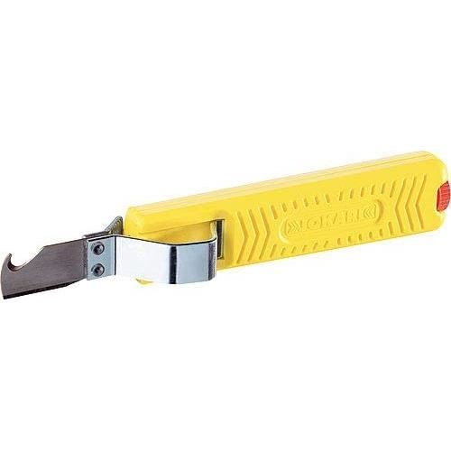 JOKARI Kit de traitement de câbles avec couteau No. 28, dénudeur de câble n° 12 et pince à dénuder Super 4 Plus,