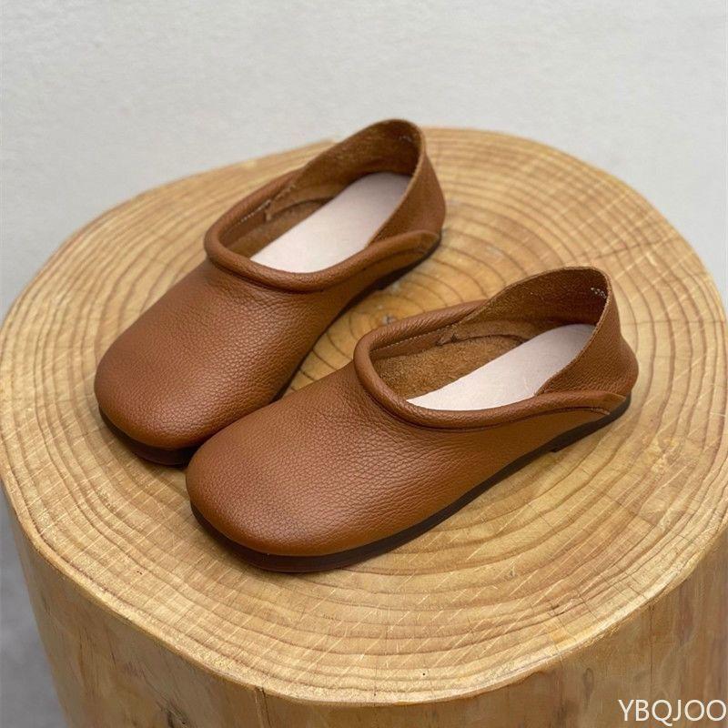 Fashion Spring Autumn style casual simple flat bottomed women's shoes with round toe for comfortable walking without tiring feet