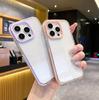 Applicable To Apple 15promax Candy Color Frame Mobile Phone Case 3-in-1 Transparent Waterproof Mobile Phone Case