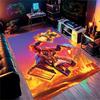 High-quality Cartoon T-Transformers Autobots 3D Bathroom Anti-Slip Mat Rugs for Home Kitchen Floor Decor Carpet