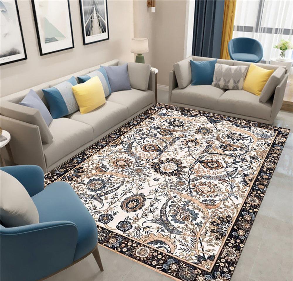 Boho koberec do obývacího pokoje Domácí dekorace Koberec do předsíně Koberec do ložnice Obývací pokoj Kancelář Kuchyně Rohožka Protiskluzové Měkké Tištěné Akcentní koberce