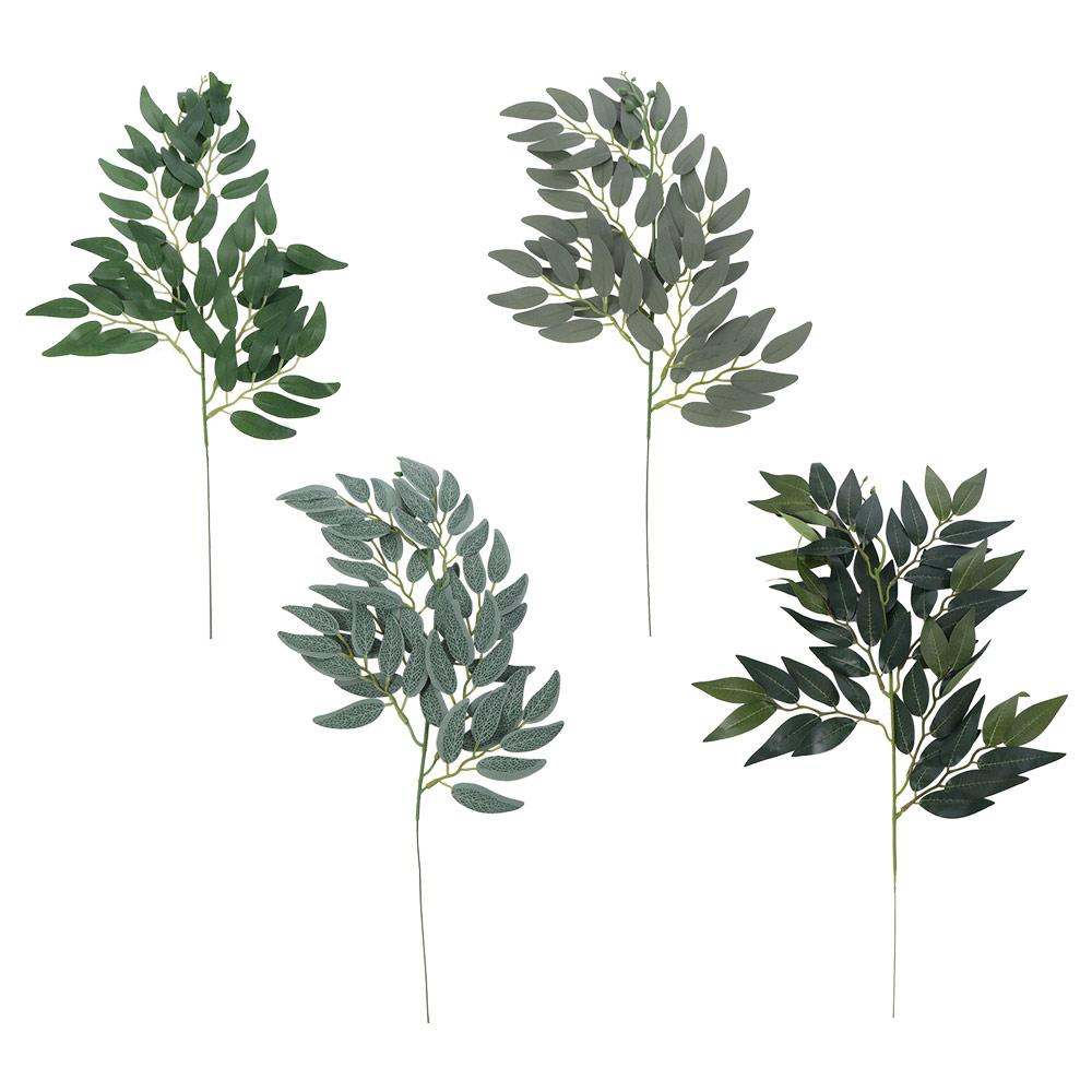 Long Artificial Willow Plants Leaves Branches Handmade Fake Plant  Home Garden Decor