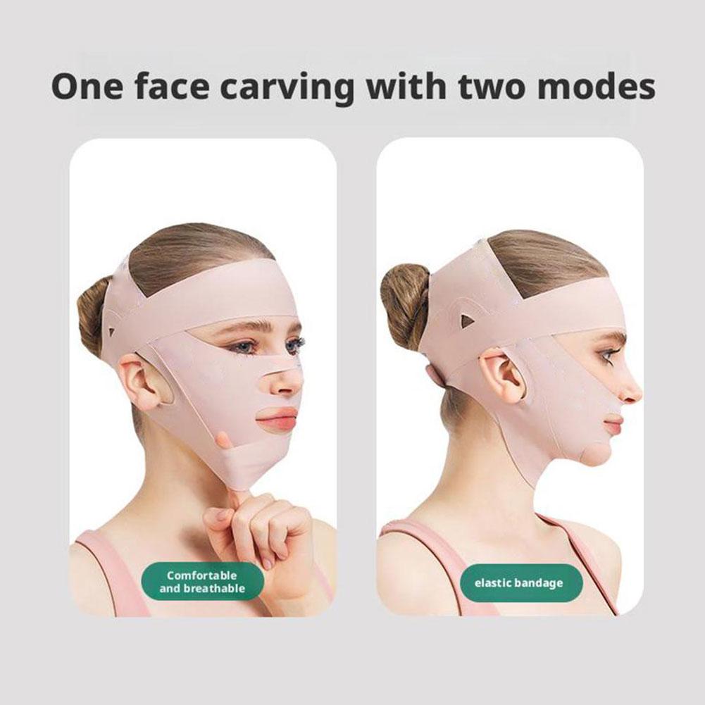 Face Slimming Bandage Face Lifting Belt V Line Face Slimming Strap Double Chin Tightener Slim Strap Facial Mask Tool