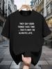 7.05 oz of 100% Pure Cotton Print Short-Sleeve T-shirt