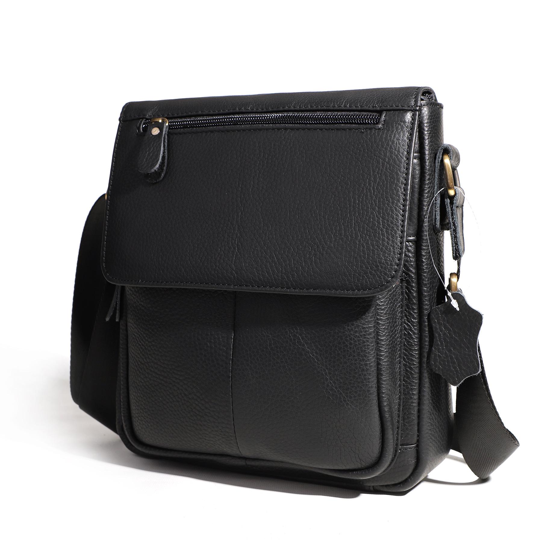 

Винтажная мужская сумка-кроссбоди из натуральной кожи - деловой кэжуал