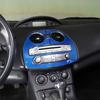 For Mitsubishi Eclipse 2006-2011 Soft Carbon Fiber Car Center Control Air Outlet Panel Cover Trim Sticker Car