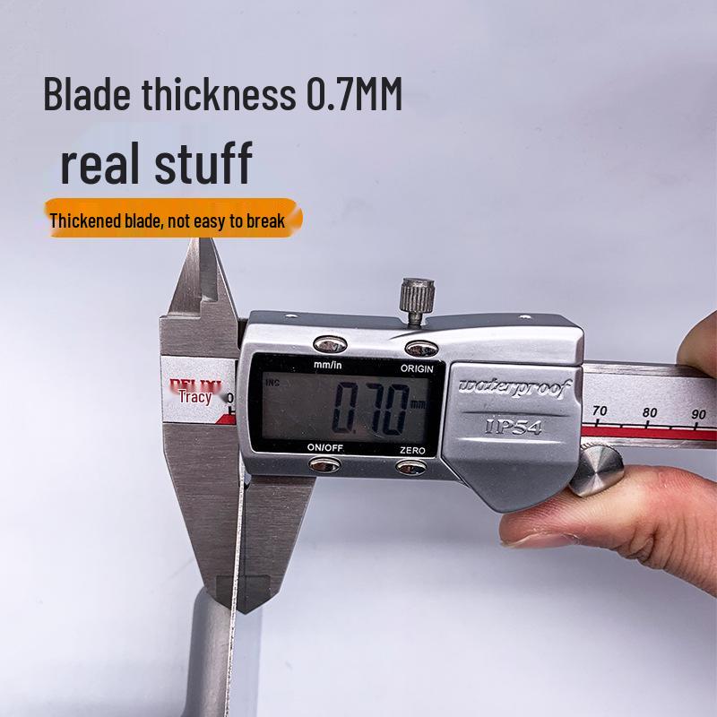 Stainless Steel Plastering Trowel with Beech Wood Handle - Wear-Resistant Putty Knife