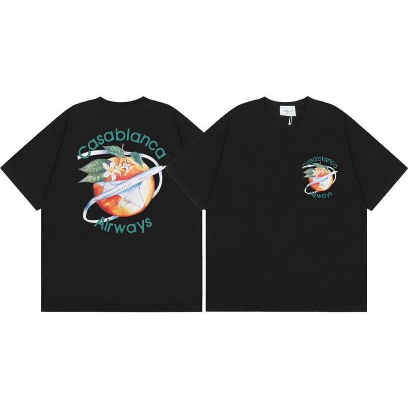 Streetwear Graphic T-Shirt Men Women Loose Fit Short Sleeve Cotton Tee