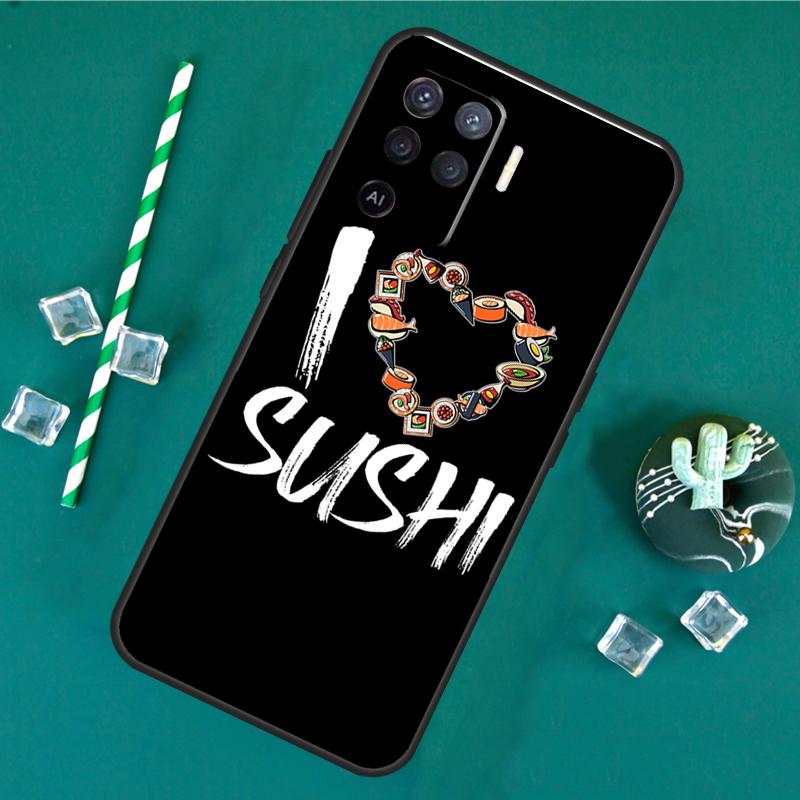 Sushi Hülle Für Oppo A80 A40 A60 A16 A76 A96 A91 A15 A17 A74 A94 A54 A57S A18 A38 A58 A78 A98 Cover