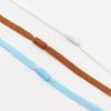1 Pair 8mm Width Elastic Laces for Sneakers No-Tie Flats Quick-On/Off Shoelace Accessory for Children & Adults