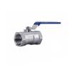 304 Stainless Steel Single-Piece Ball Valve with Internal Thread - 1/2", 3/4", 1" DN25 Water Switch.
