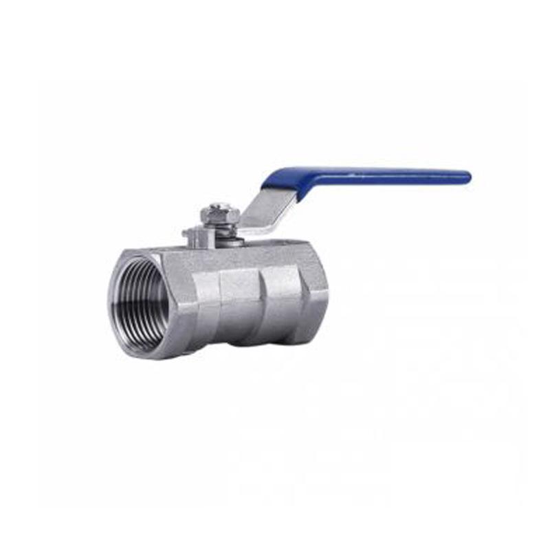 304 Stainless Steel Single-Piece Ball Valve with Internal Thread - 1/2", 3/4", 1" DN25 Water Switch.