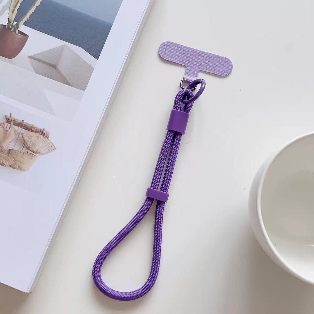 Modern Candy Colored Cellphone Lanyard Adjustable Wrist Strap Phone Chain Keychain Universal Anti-Loss Phone Strap