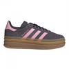 Childrens/Kids Gazelle Suede Platform Trainers