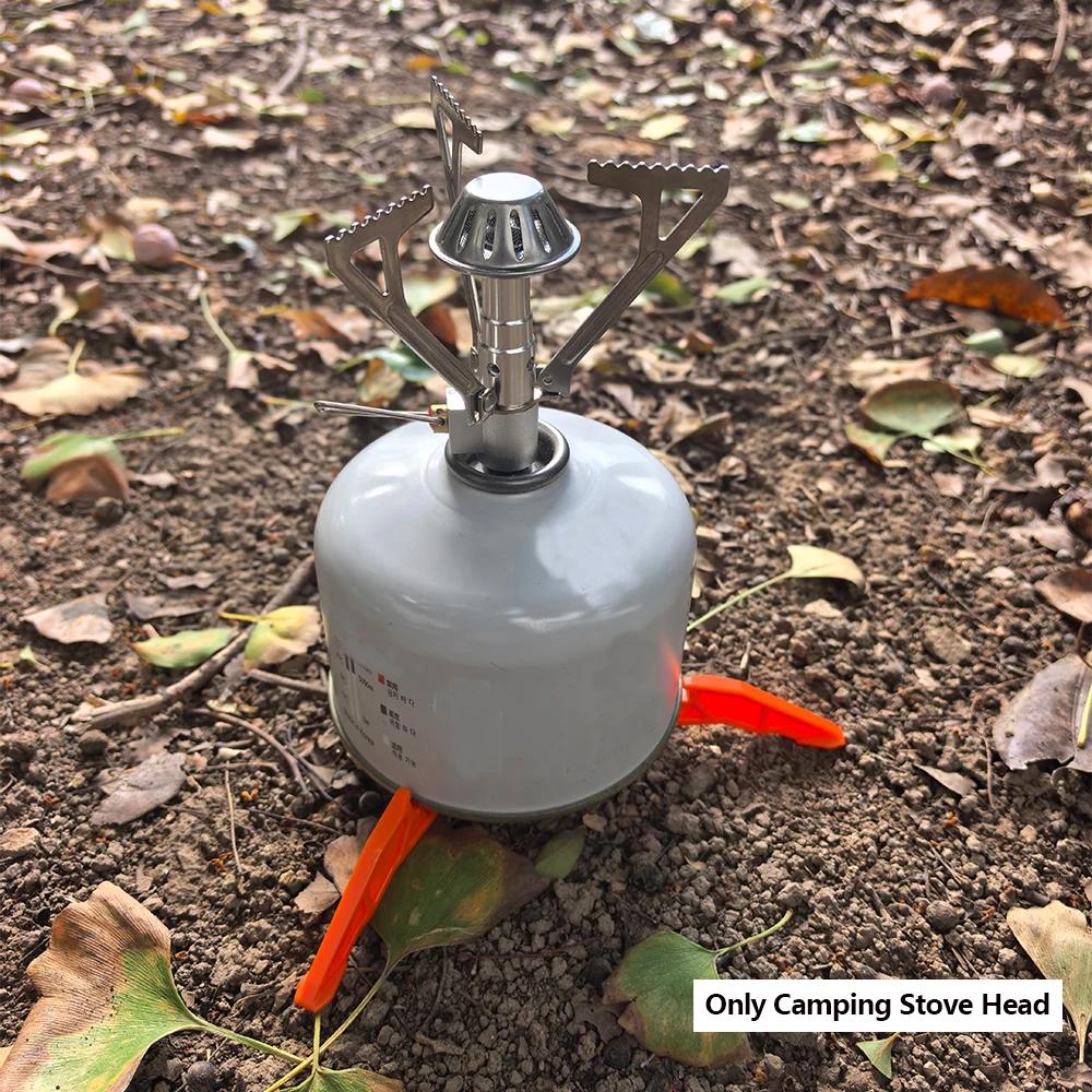 Portable Aluminum Alloy Ultra Light Picnic Cooking Camp Stove Survival Furnace Outdoor Camping Gas Cooker Camping Accessories