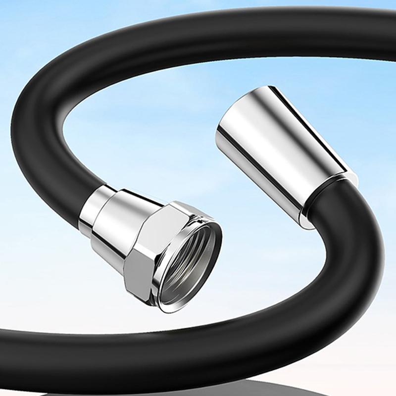 Shower Hose Stainless Steel Silicone Shower Hose Bathroom Water Heater Accessories Extended Universal Shower Nozzle