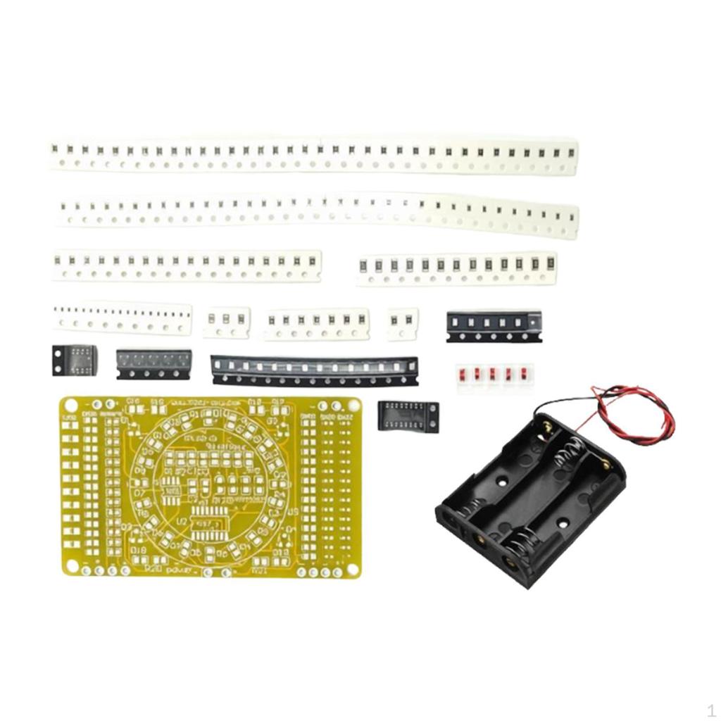 Kit for Electronic Soldering Practice Includes SMD Board And Printed Circuit Suitable