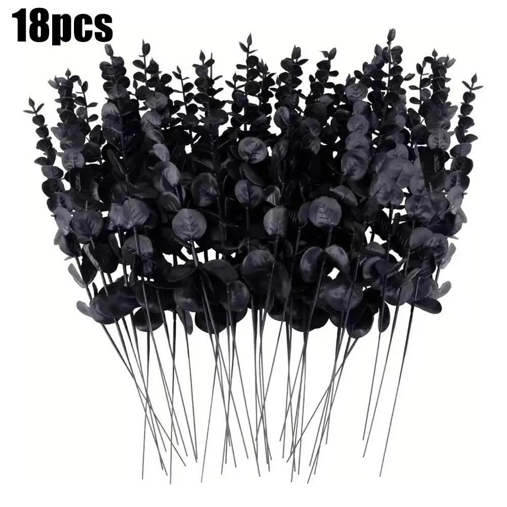 18pcs Eucalyptus Stems Artificial Eucalyptus Leaves For Wedding Home Christmas Decoration 2026 Christmas