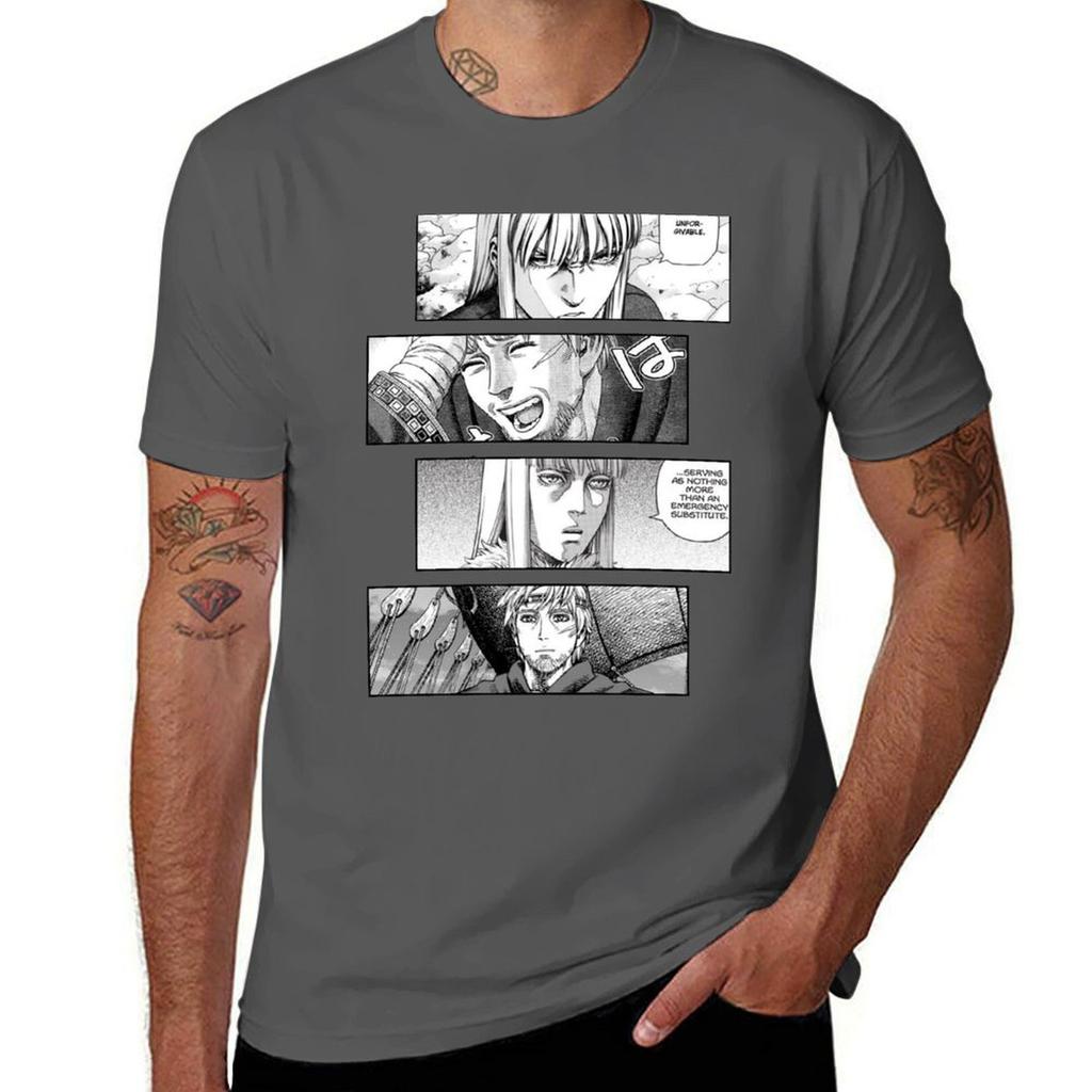 Canute Unisexga Stripe Design Tshirt Casual Soft Cotton Short Sleeve Tee