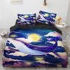 3D Animal Duvet Cover Microfiber Wolf Fox Elk Bedding Set Wild Animals Comforter Cover King Queen For Teen Adults Bedroom Decor