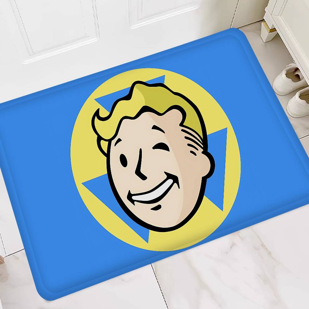 Game Vault Tec F-Fallout Kamer Matten Antislip Absorbeert Water Lange Strip Kussen Slaapkamer Mat Huishoudelijke Tapijten
