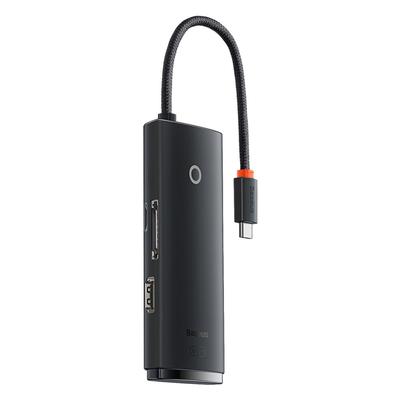 Lite Series Multifunctional USBC HUB 2 X USB 30 USBC HDMI 14 SDTF Black