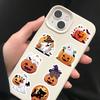 500Pcs Cartoon Festival Halloween Cute Ghost Pumpkin Roll Stickers Decoration Skateboarding Laptop Car Diy Stickers Waterproof
