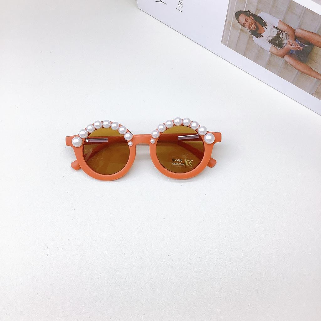 Fashion Children'S Sunglasses Retro Sunshade Glasses Summer Boys And Girls Sunscreen Uv Protection Baby Sunglasses