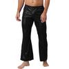 Herren Nachtclub BühnenkostümeMetallic Hose Herren Pailletten 80er Party Disco Glitzer Lange Tanzhose