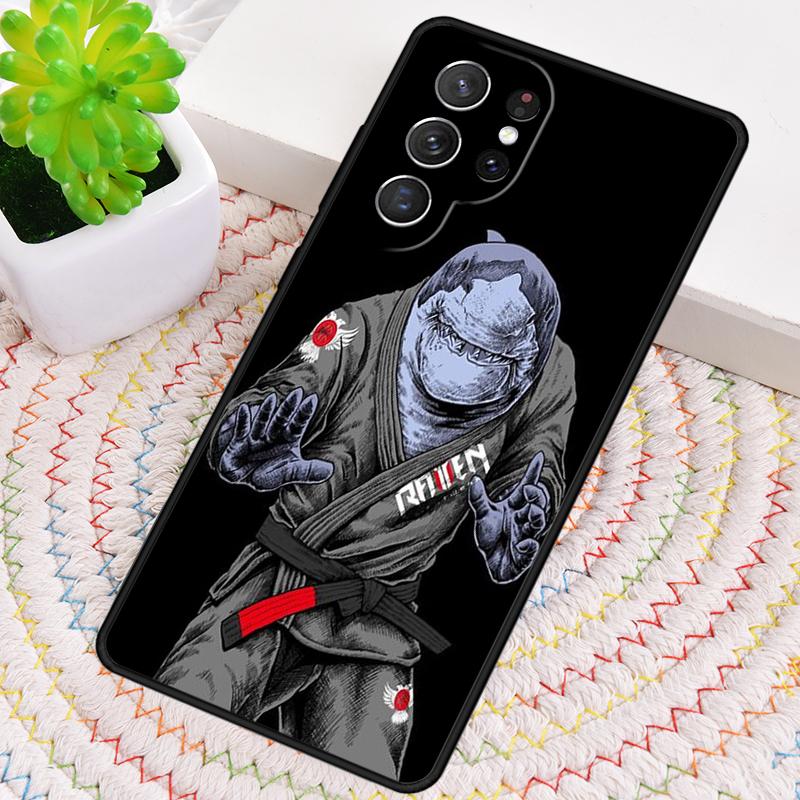 BJJ Brazilian Jiu Jitsu weiche Handyhülle für Samsung Galaxy note 10 pro S26 Ultra S23 S24 FE S25 S21 S22 PLUS stoßfeste Hülle