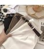 Women's High-Waist A-Line Wide-Leg Retro Shorts - Spring 2025 Korean & Hong Kong Style