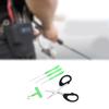 Fishing Baiting Rig Tool Set Bait Needle T Handle Knot Puller and Scissor Tackle Rigging Tool