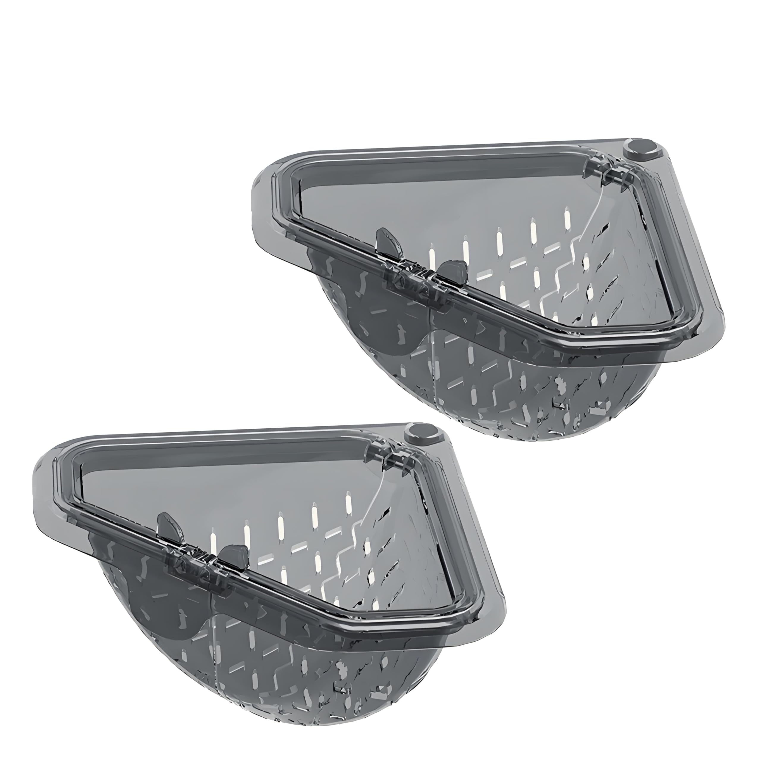 

IOLOYU Треугольная кухонная раковина, магнитная или на присоске, без треугольного слива, для остатков пищи, мусора, треугольный угловой сливной фильтр, сетка-фильтр, Угол,