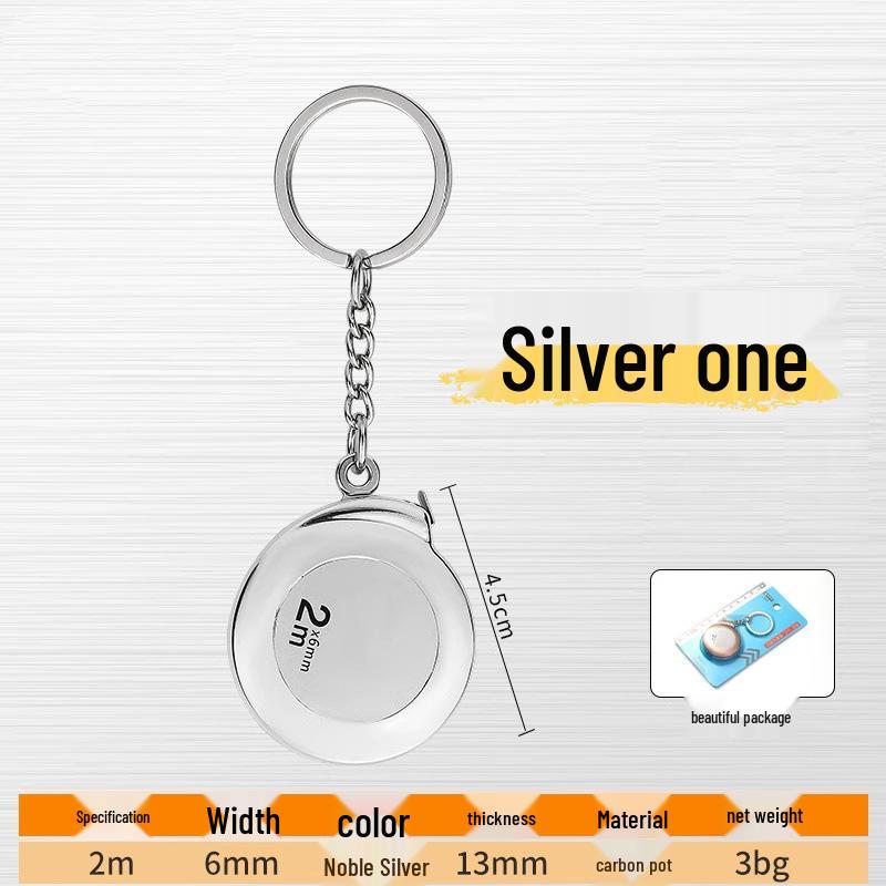 Ruletă Compactă 2M din Oțel Moale - Riglă de Buzunar Portabilă de Înaltă Precizie