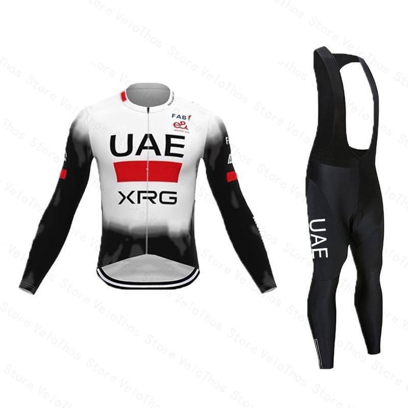 Mens Thermal Cycling Jersey Pants Set Road Bike Maillot Ropa Ciclismo Windproof Breathable Performance Wear