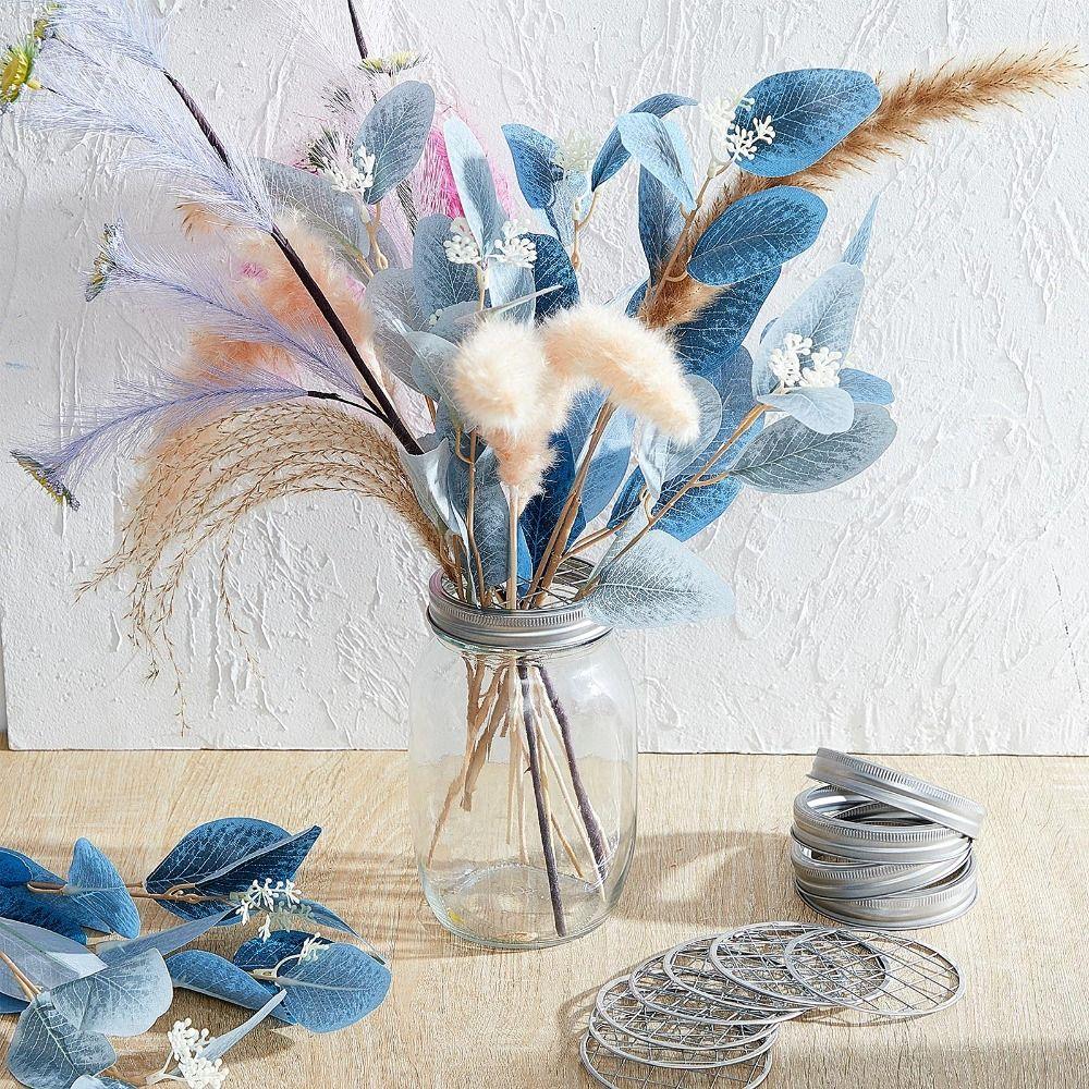 1pc Space Saving Mason Flower Jar Lid Insert Mason Grid Mason Jar Lids  Mason Jars