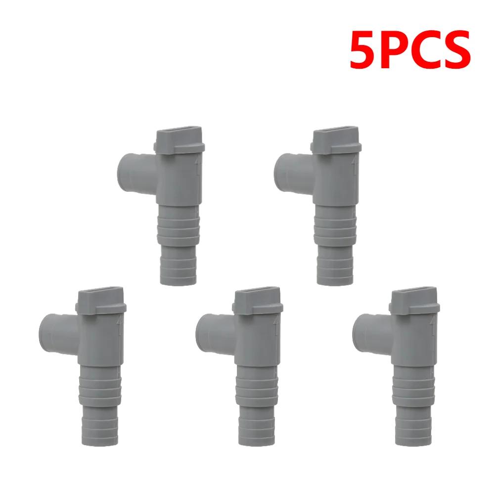 1-10set PVC Pool Filter Pump Adapter for 32mm Pipe Hoses Connector Part Pool On/Off Plunger Valve Leak Proof Replacement Outdoor