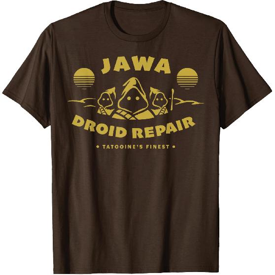 Star Wars Jawa Droid Repair Tatooine's Finest Disney+ T-Shirt